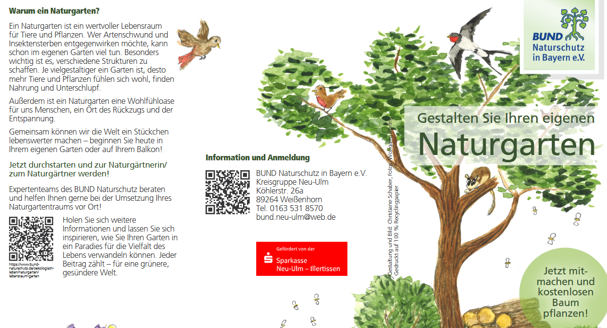 Mitmachaktion Naturgarten/©Ch.Schaber